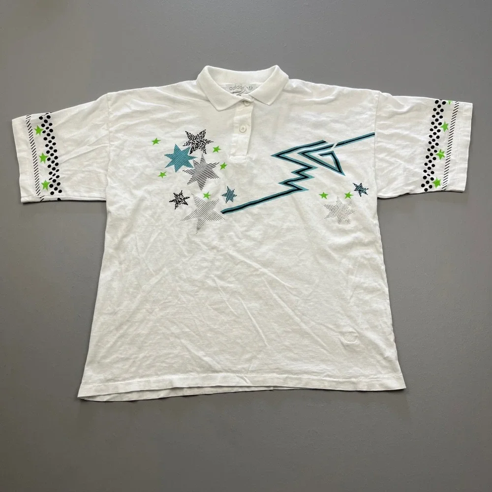 adidas vintage polo